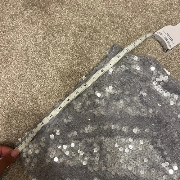 Zara Sequin Skirt (Size Large) - Picture 5 of 5